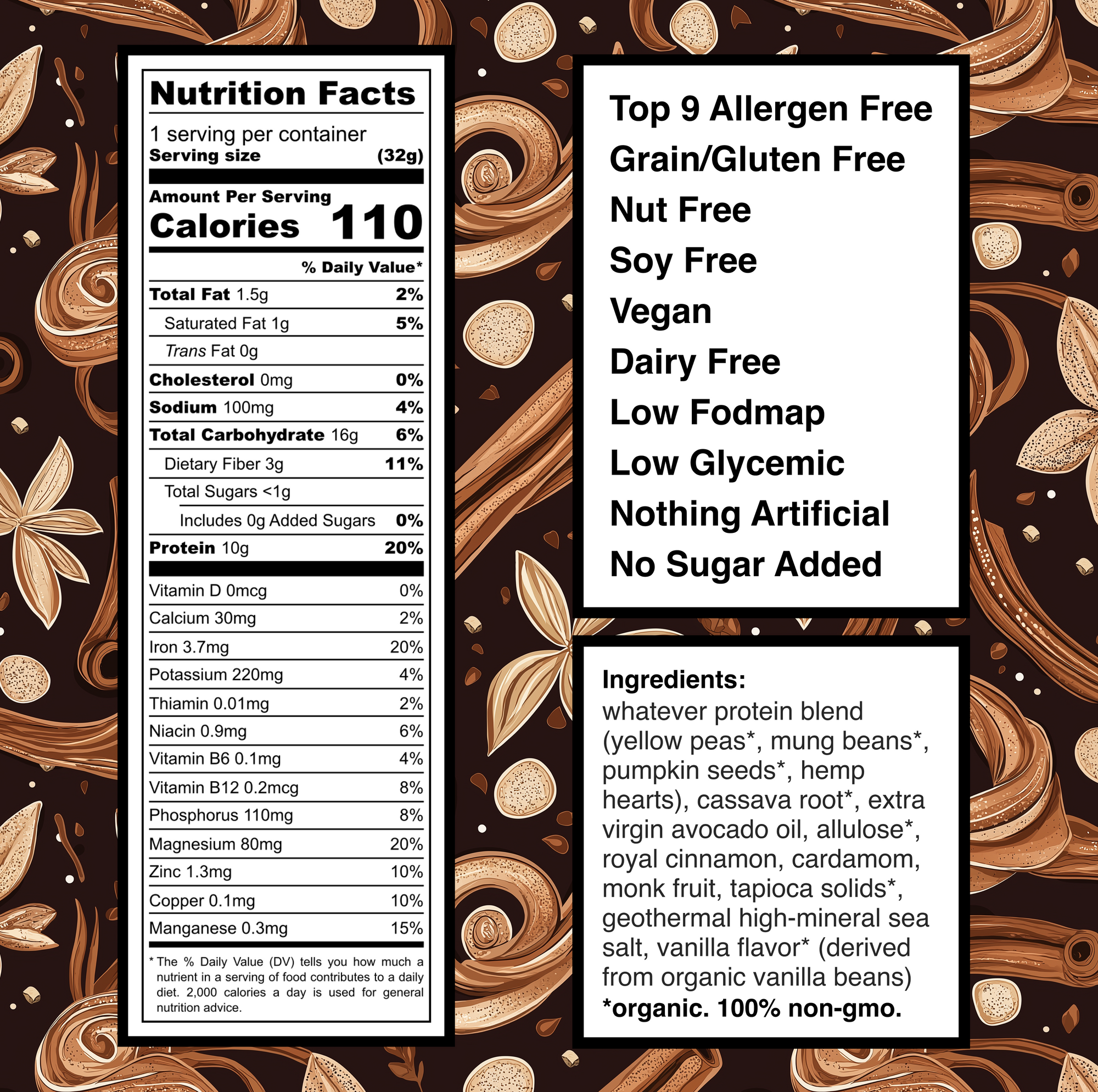 Whatever Puffs - Cinnamon Crunch (8 Pack)