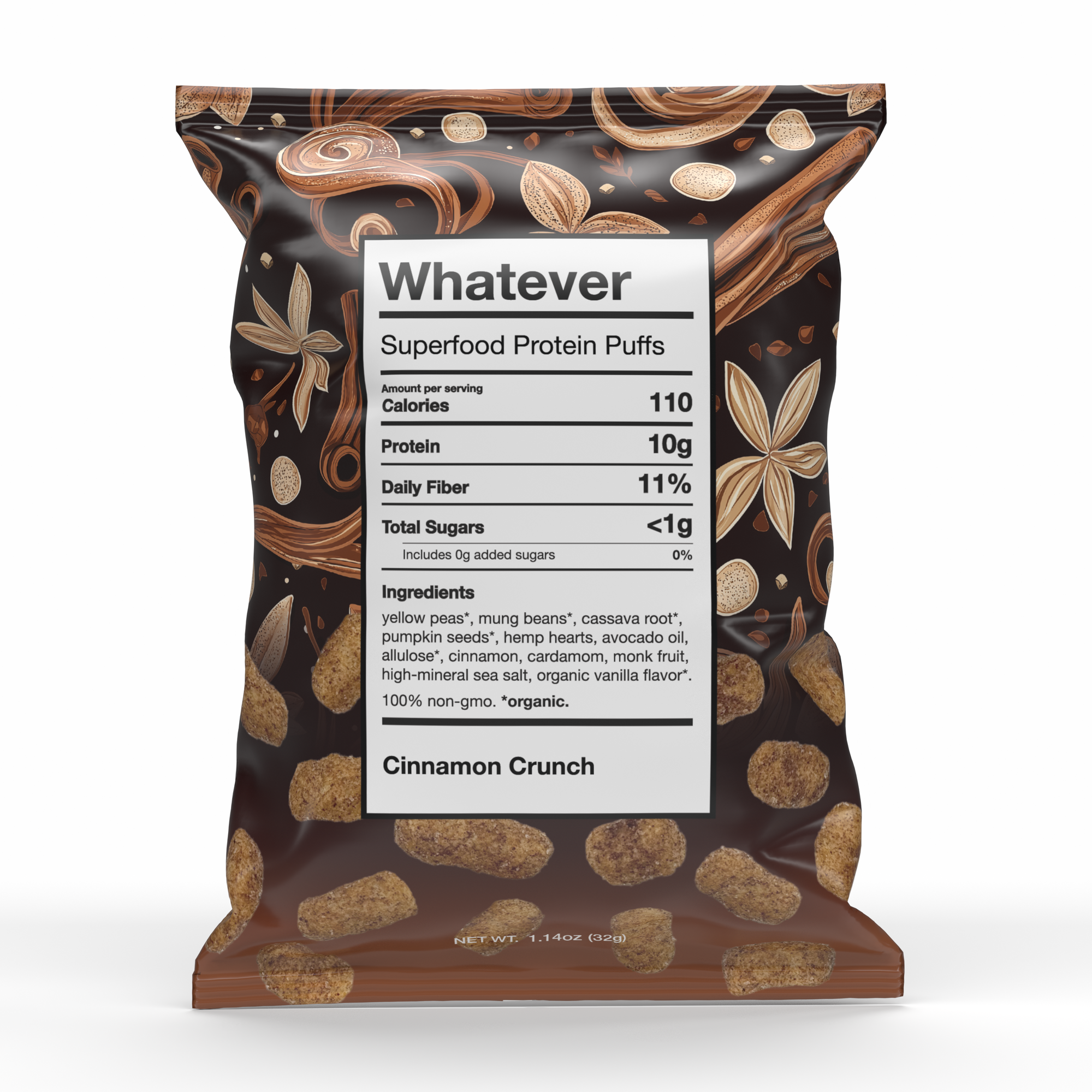 Whatever Puffs - Cinnamon Crunch (8 Pack)